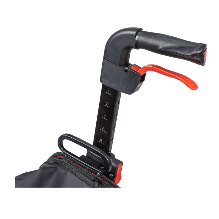 Drive Medical Nitro Euro Style 3-Wheel Rollator Rolling Walker - Elvoros