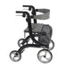 Drive Medical Nitro Euro Style Rollator Rolling Walker - Elvoros