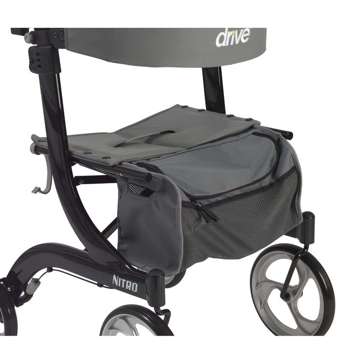Drive Medical Nitro Euro Style Rollator Rolling Walker - Elvoros