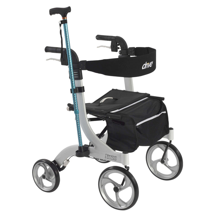 Drive Medical Nitro Rollator Rolling Walker Cane Holder - Elvoros