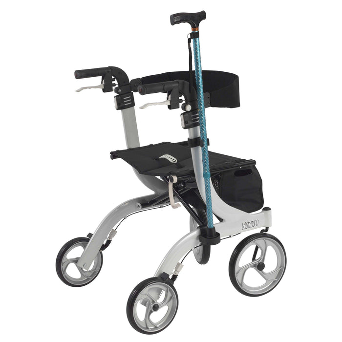 Drive Medical Nitro Rollator Rolling Walker Cane Holder - Elvoros