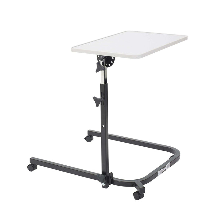 Drive Medical Pivot and Tilt Adjustable Overbed Table - Elvoros