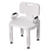 Drive Medical Premium Series Shower Chair with Back and Arms - Elvoros