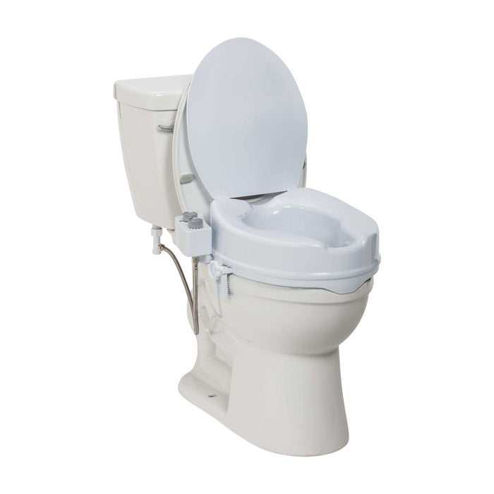 Drive Medical PreserveTech Raised Toilet Seat with Bidet - Elvoros