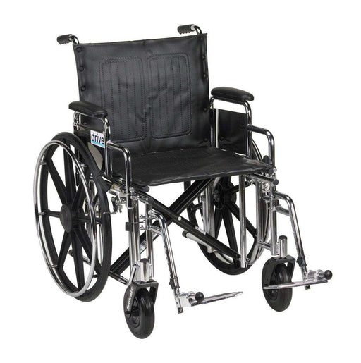 Drive Medical Sentra Extra Heavy Duty Wheelchair - Elvoros