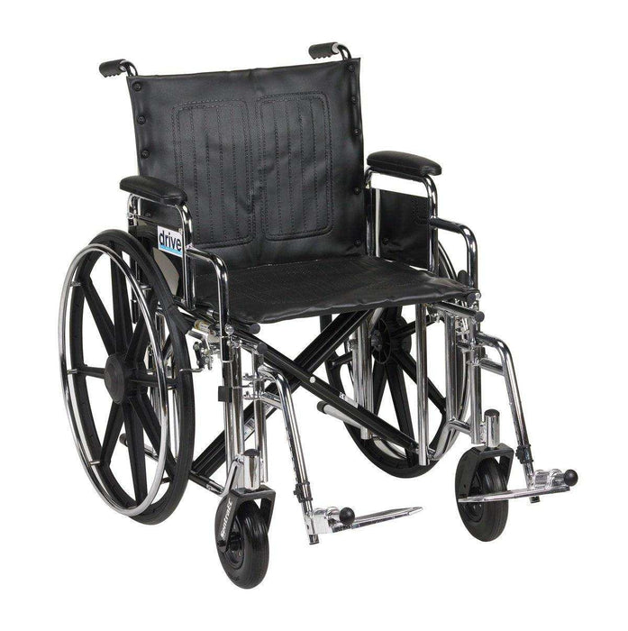 Drive Medical Sentra Extra Heavy Duty Wheelchair - Elvoros