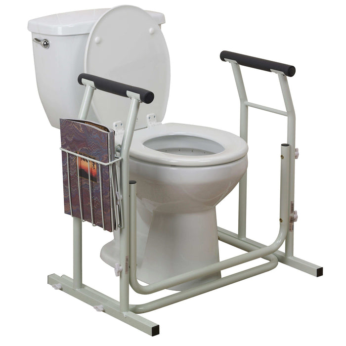 Drive Medical Stand Alone Toilet Safety Rail - Elvoros
