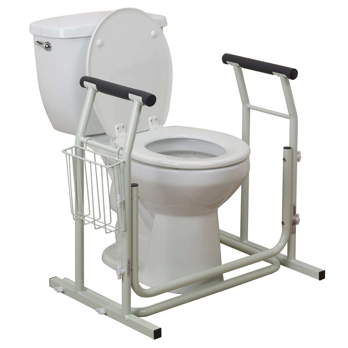 Drive Medical Stand Alone Toilet Safety Rail - Elvoros