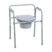 Drive Medical Steel Folding Frame Commode - Elvoros