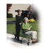 Drive Medical Super Light Folding Transport Wheelchair with Carry Bag - Elvoros