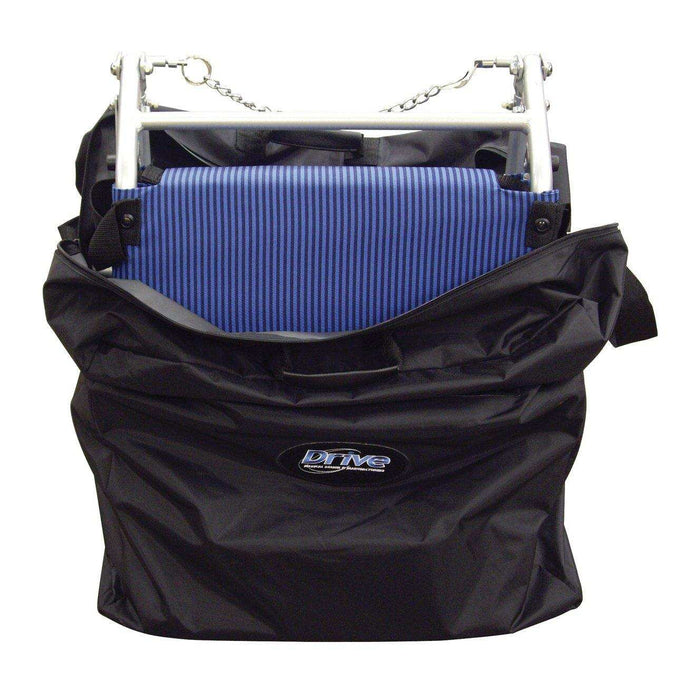 Drive Medical Super Light Folding Transport Wheelchair with Carry Bag - Elvoros