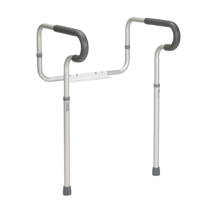 Drive Medical Toilet Safety Frame with Padded Armrests - Elvoros