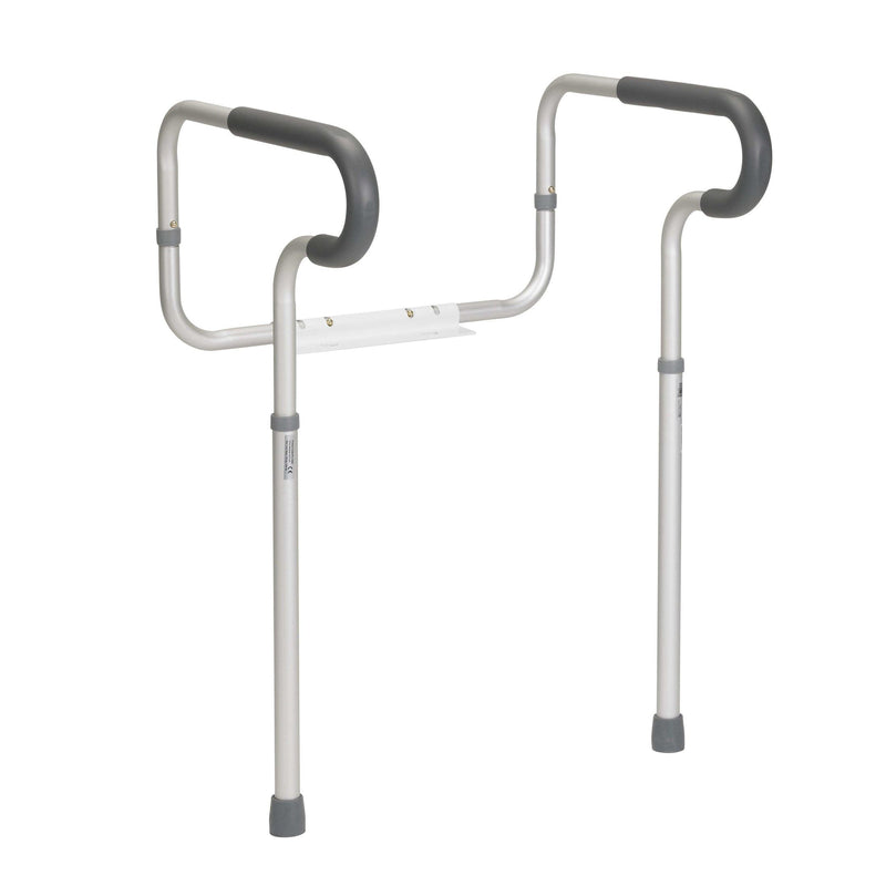 Drive Medical Toilet Safety Frame with Padded Armrests - Elvoros
