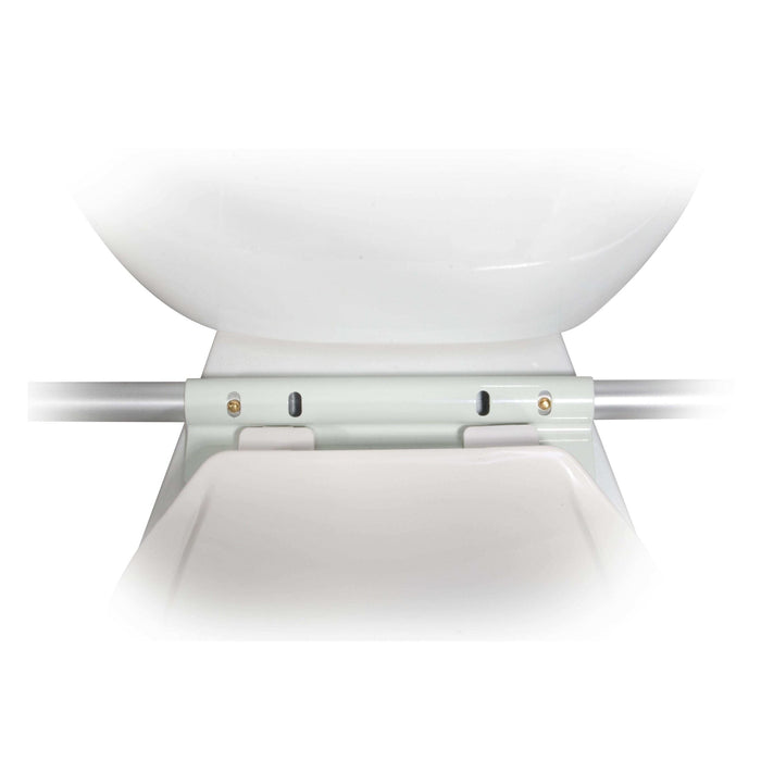Drive Medical Toilet Safety Frame with Padded Armrests - Elvoros