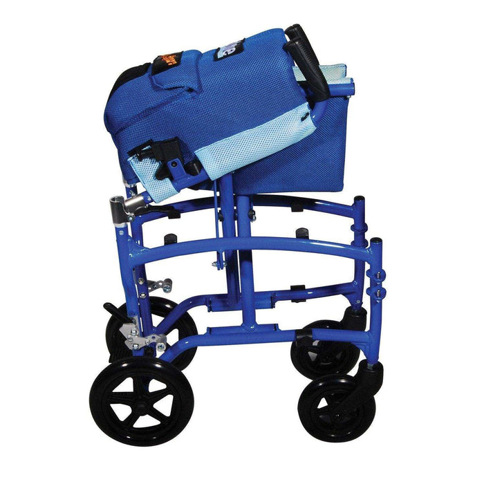 Drive Medical TranSport Aluminum Transport Wheelchair - Elvoros