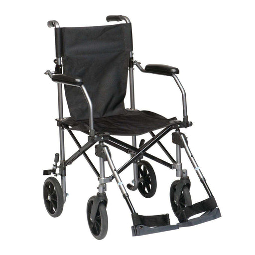 Drive Medical Travelite Chair in a Bag Transport Wheelchair - Elvoros