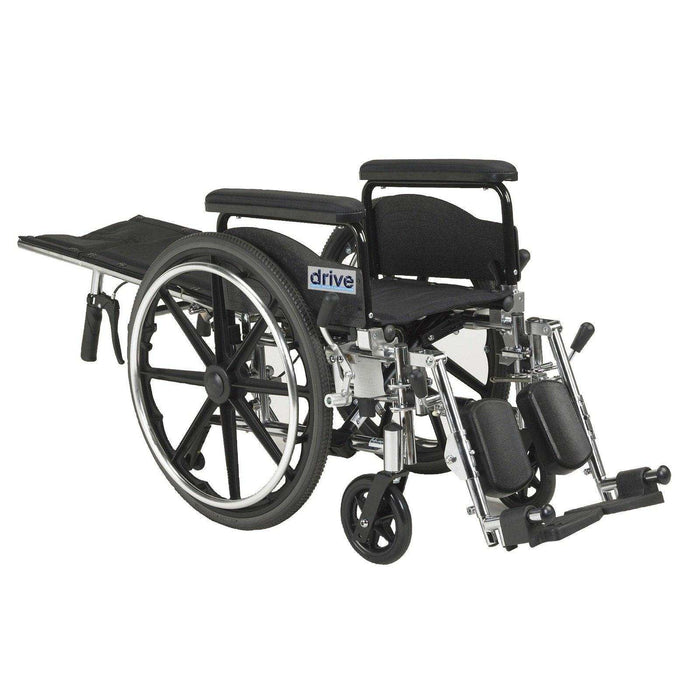 Drive Medical Viper Plus GT Full Reclining Wheelchair - Elvoros