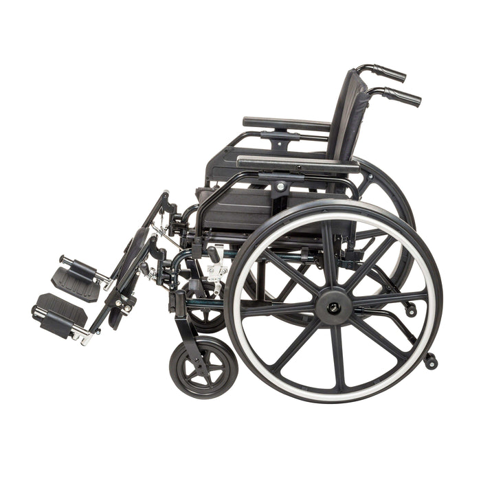 Drive Medical Viper Plus GT Wheelchair with Universal Armrests - Elvoros