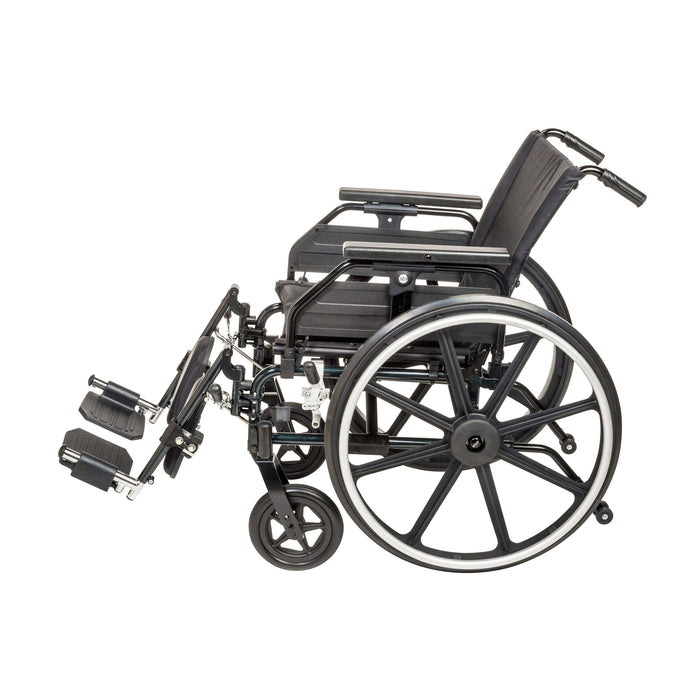 Drive Medical Viper Plus GT Wheelchair with Universal Armrests - Elvoros