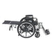 Drive Medical Viper Plus Light Weight Reclining Wheelchair with Elevating Leg rest and Flip Back Detachable Arms - Elvoros