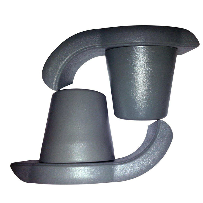 Drive Medical Walker Glide Ski Gray - 1 Pair - Elvoros