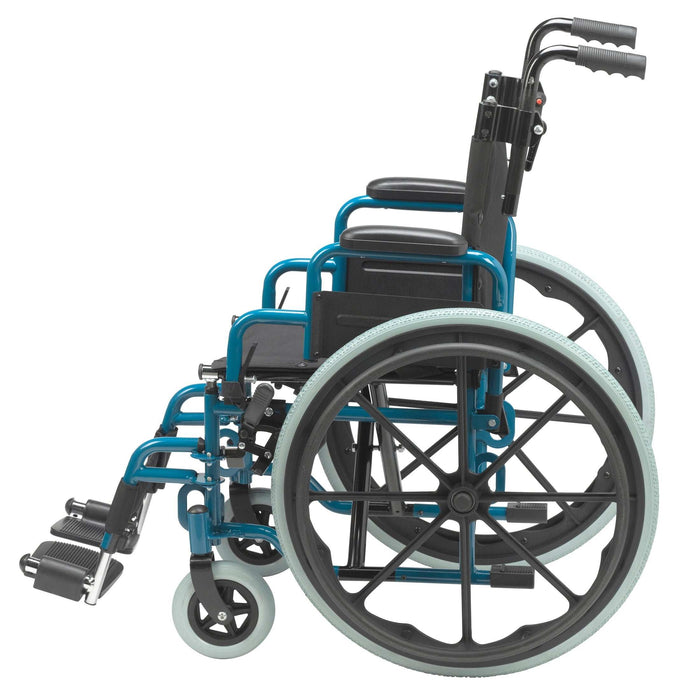 Drive Medical Wallaby Pediatric Folding Wheelchair - Elvoros