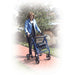 Duet Dual Function Transport Wheelchair Rollator Rolling Walker - Elvoros
