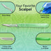 FifthPulse Disposable Scalpel Knife - #11 - Individually Wrapped Sterile Scalpel Blades - Elvoros