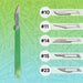 FifthPulse’s Disposable Scalpel Knife #23 - Individually Wrapped Sterile Scalpel Blades - Elvoros