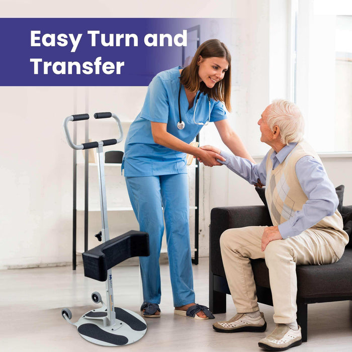 Medacure Assist and Turn Transfer Aid - Sit to Stand Lift - Elvoros