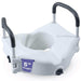 Medacure Locking Toilet Seat with Arms - Raised Toilet Seat Riser for Seniors - Elvoros