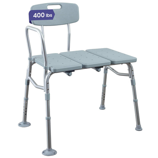 Medacure Transfer Bench Shower Chair for Bathtub - Case of 2 - Elvoros