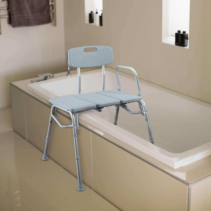 Medacure Transfer Bench Shower Chair for Bathtub - Case of 2 - Elvoros