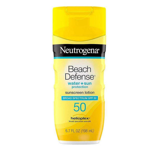 Neutrogena Beach Defense Sunscreen Lotion with SPF 50 - 6.7oz - Elvoros