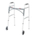PreserveTech Deluxe Two Button Folding Walker with 5" Wheels - Elvoros
