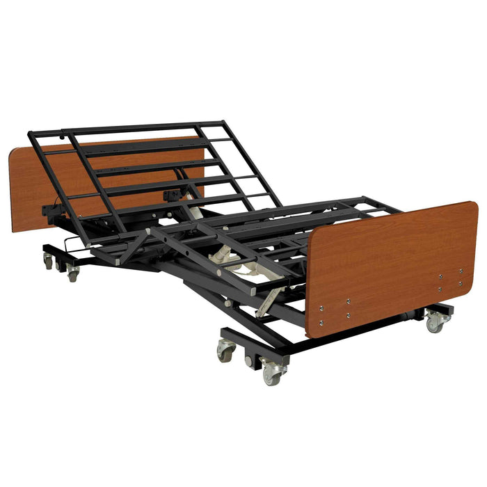 Ultra Low Electric Homecare Hospital Bed - Expandable Width - Elvoros
