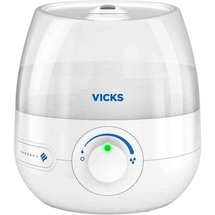 Vicks Top Fill 0.5 gallon Ultrasonic Cool Mist Humidifier - White - Elvoros