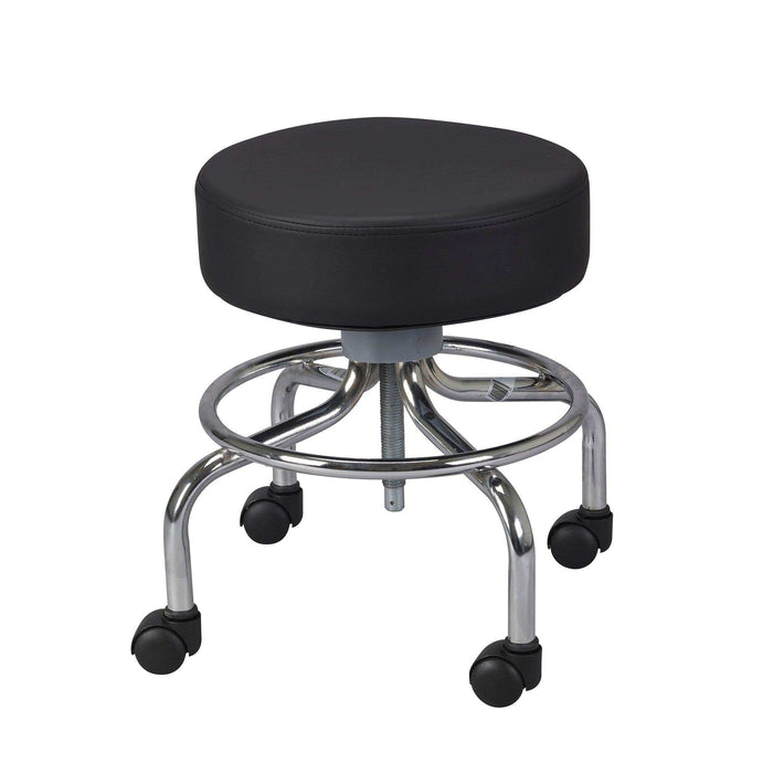 Wheeled Round Stool - Elvoros