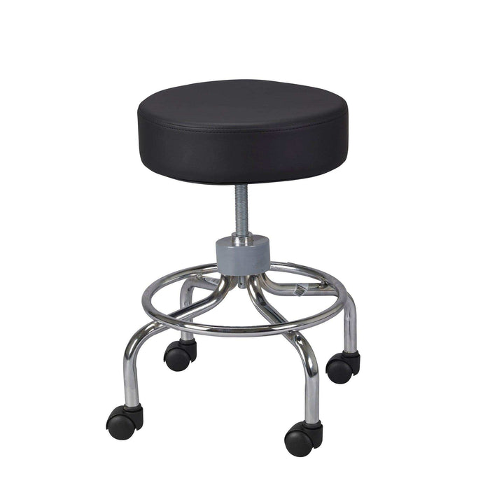 Wheeled Round Stool - Elvoros