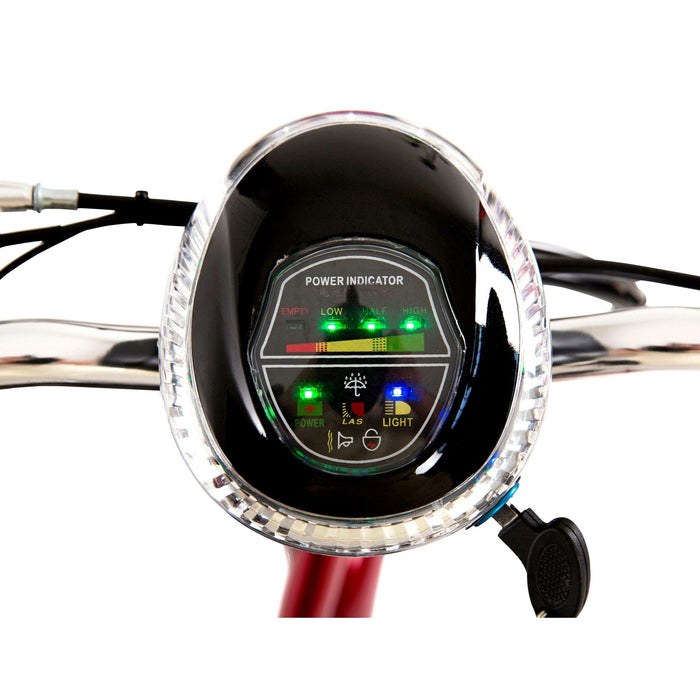 ZooMe Three Wheel Recreational Power Scooter - Elvoros